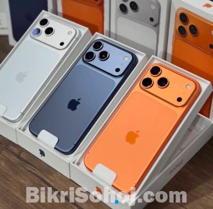 সম্পূর্ণ নতুন ও আসল Apple iPhone 17 Pro Max/ iPhone 17/ iPho